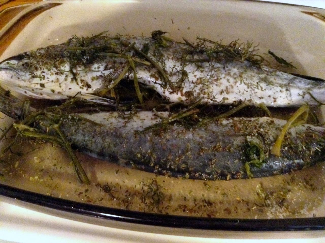 Pescato! Cotto e mangiato: capone con contorno di couscous di cavolfiore al curry